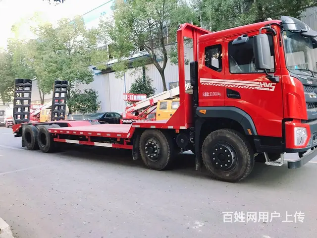 东风前四后八 专拖大型机械低平板车 厂家直销包上户 - 图片 2