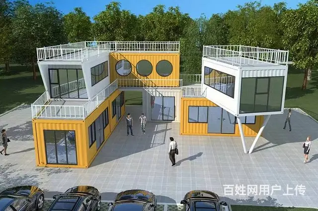 人集装箱活动房集装箱岗亭集装箱办公室集装箱厕所集 - 图片 1
