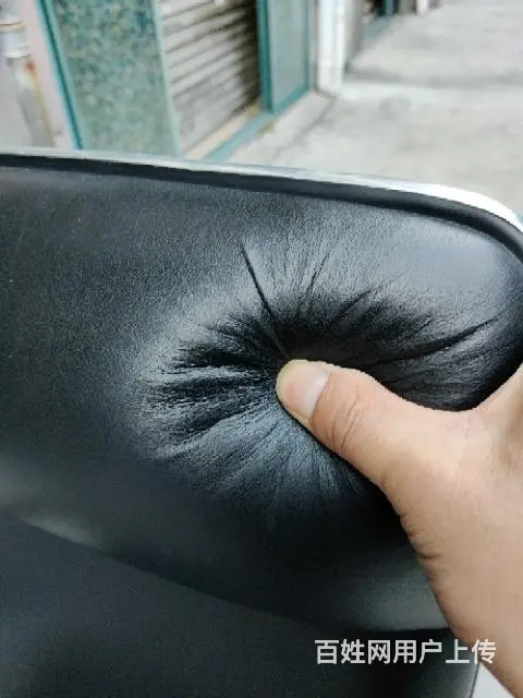 昆山圣奥牌牛皮老板椅，95新 - 图片 3