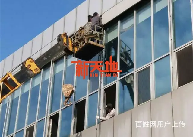 淄博专业更换玻璃幕墙玻璃窗户玻璃雨棚阳光房玻璃采 - 图片 1
