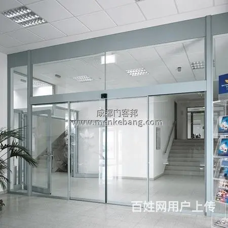 青白江区感应玻璃自动门，青白江区感应快速门，青白江区好的感应 - 图片 8