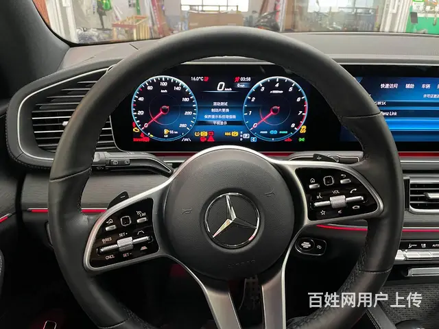 23款奔驰GLS450时尚型加装原厂HUD抬头显示 - 图片 1