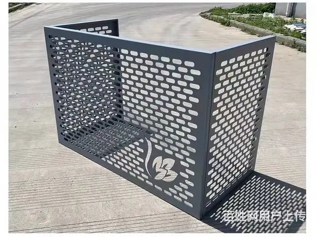 泰兴专业铝板雕刻空调罩、铝板空调罩、镂空雕刻空调罩 - 图片 1