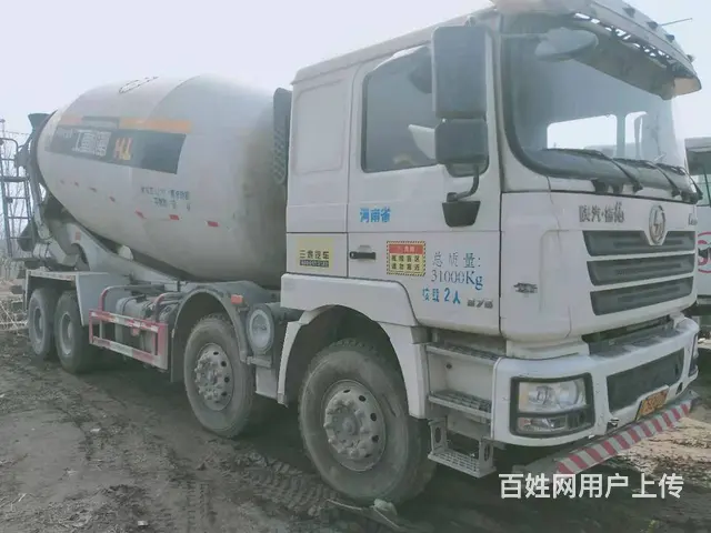 出售19年二手德龙大20方搅拌车375马力前四后八 - 图片 2