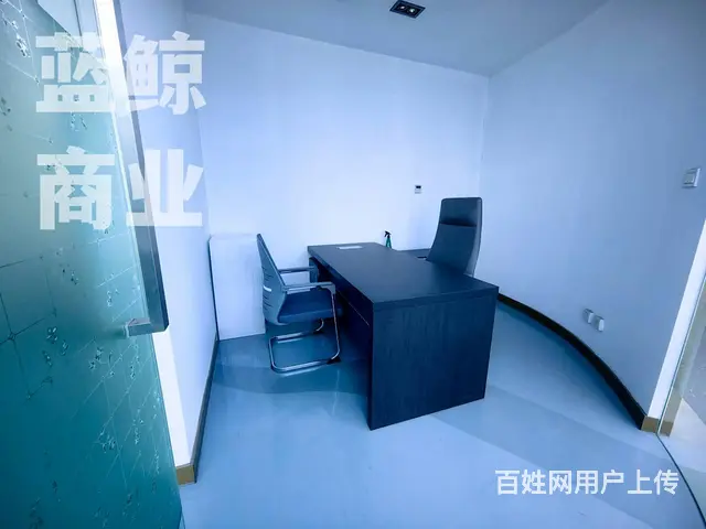 高铁东站旁210平落地窗带办公家具出租 - 图片 4