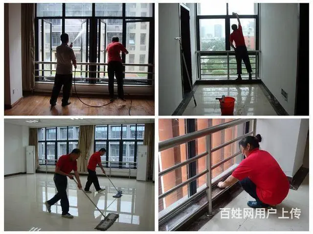 武进区鸣凰大学城钟点工打扫卫生玻璃清洗地毯沙发清洗 - 图片 1