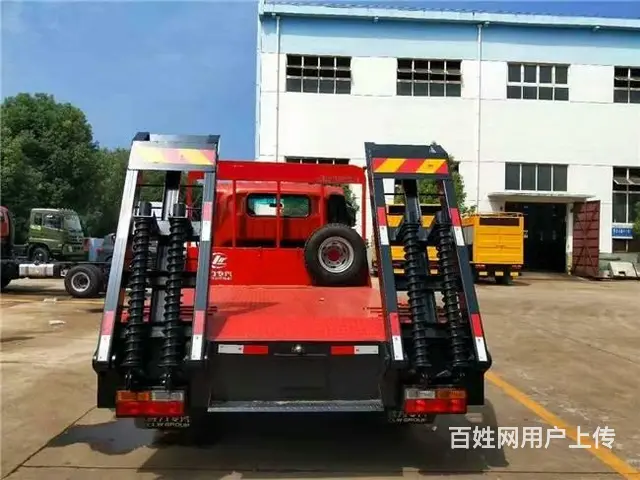 程力国五平板车 大运蓝牌平板运输车厂家 - 图片 3