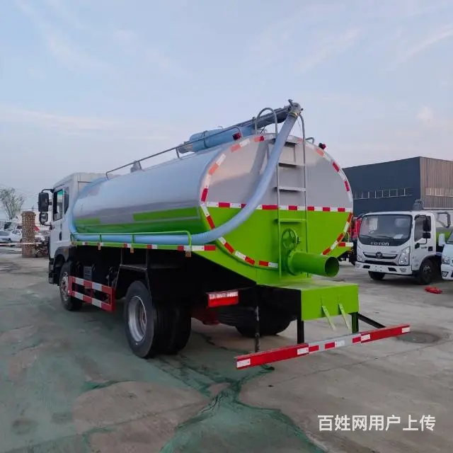 二手吸污车蓝牌清洗吸污车国六吸粪车 - 图片 6