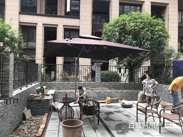 成都庭院伞，岗亭伞定制生产批发四川省内 - 图片 5