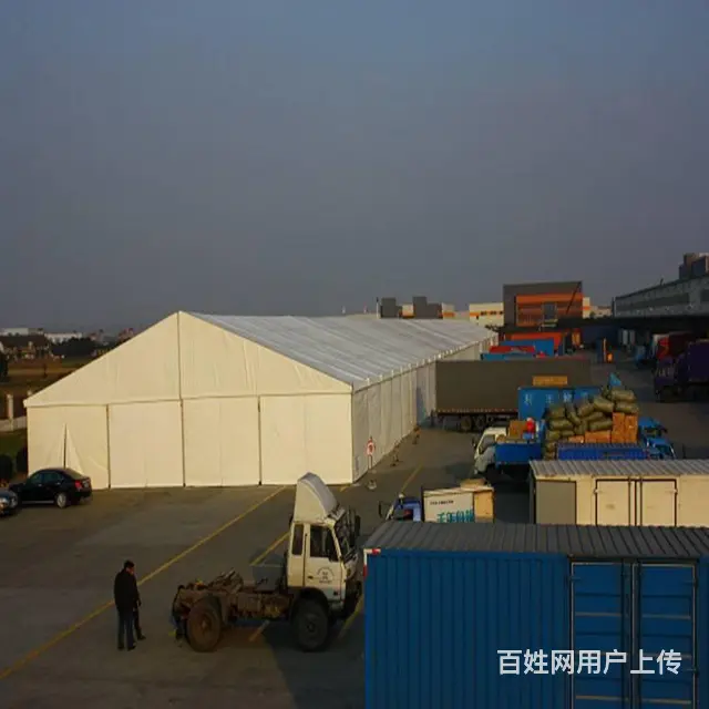 环保储煤棚,工业仓储篷房,铝合金移动厂房搭建 - 图片 2