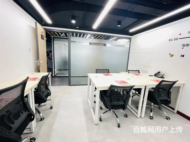 年底限时免租！雨花区共享办公！靠窗户型，99平水电物业全包 - 图片 2