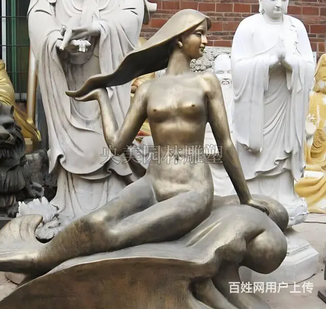 美人鱼巨大雕塑，美人鱼雕塑 - 图片 3
