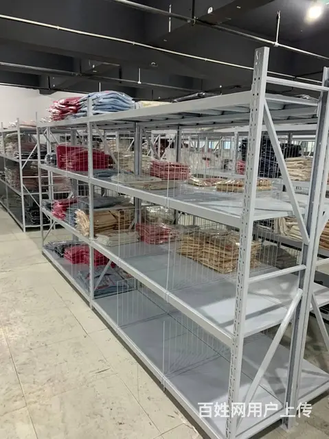 批发组装轻型中型重型铁架子家用仓储置物架仓库货架 - 图片 1