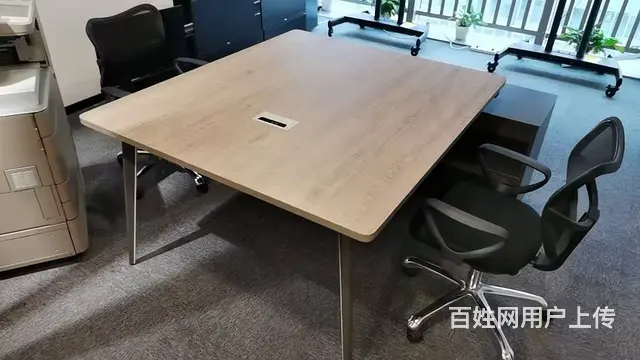 低价出售办公椅，办公桌老板台书柜会议桌椅，包送装 - 图片 6
