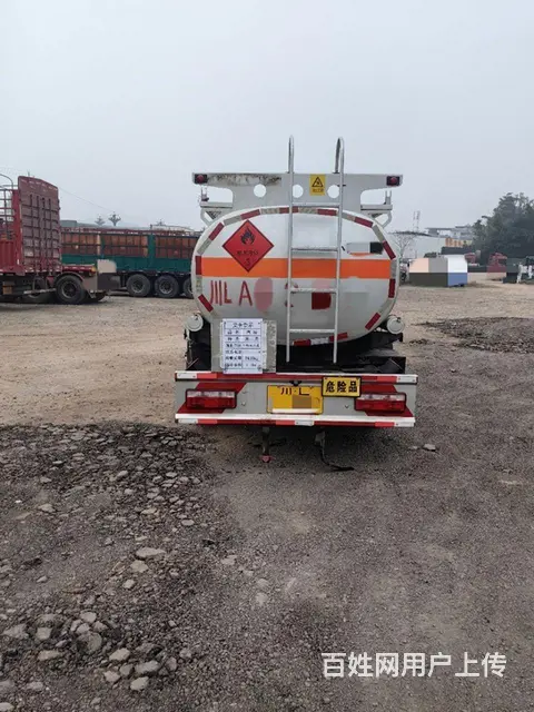 二手解放5吨油罐车加油车带手续转让 - 图片 3