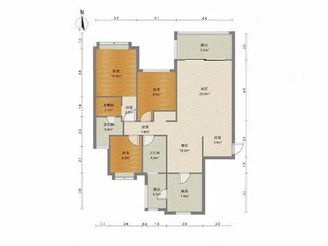 拎包入住新香洲精装修528.00万元南北 - 图片 7