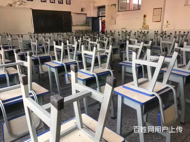 双人课桌 单人课桌 辅导班课桌 升降课桌多媒体课桌 - 图片 2