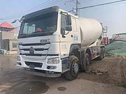 出售二手豪沃搅拌车 国五唐鸿上装前四后八380马力