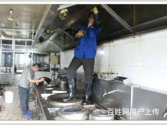 昆山食堂、饭店酒店油烟机清洗，管道清洗，洗价优惠 - 图片 1