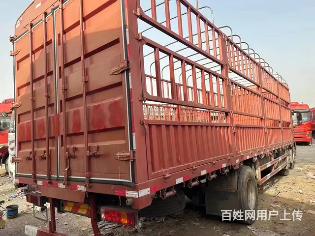 转让二手重汽豪沃三桥9米6仓栏货车 国五280马力 - 图片 5