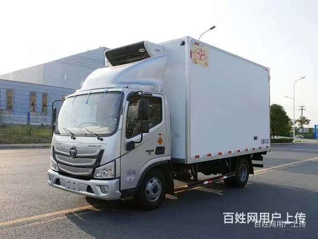 信阳 蓝牌福田宽体冷藏车肉钩车厂家直销包上户 - 图片 4
