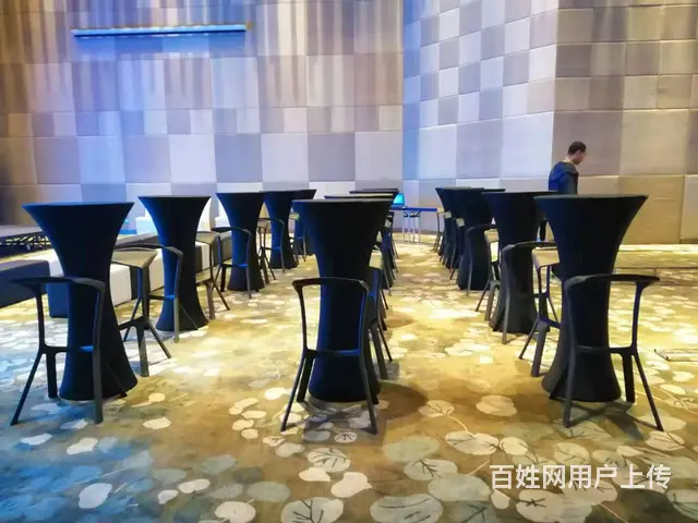 广州玻璃洽谈桌，圆桌租赁，方桌租赁，鸡尾酒桌租赁 - 图片 5