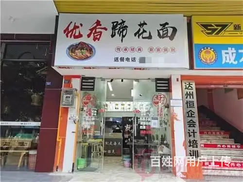 （达州铺源网）市内小红旗桥公交站台旁24㎡空铺出租 - 图片 1