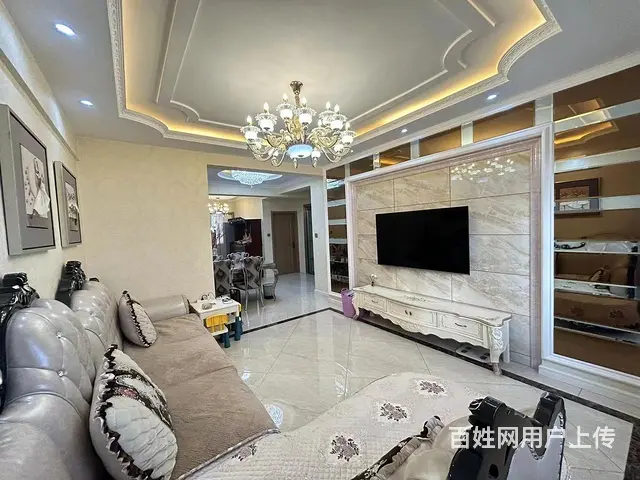 丽江城一期，电梯4楼92平两室两厅可贷款精装修 ，54.5万 - 图片 6