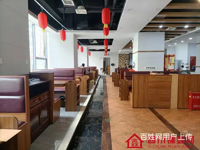 （四川铺鑫网）老城红碑路六小对面500平火锅店转让 - 图片 2