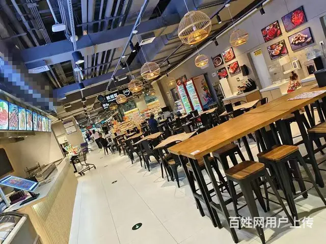 （51旺铺推荐）解放路一方百货二楼60平餐饮店转让（超市里面 - 图片 9