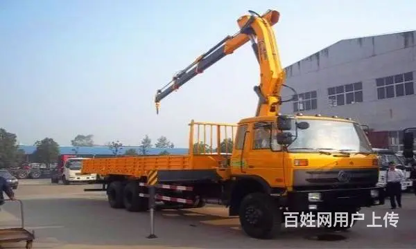 东风小三轴6-12吨随车吊价格 - 图片 5