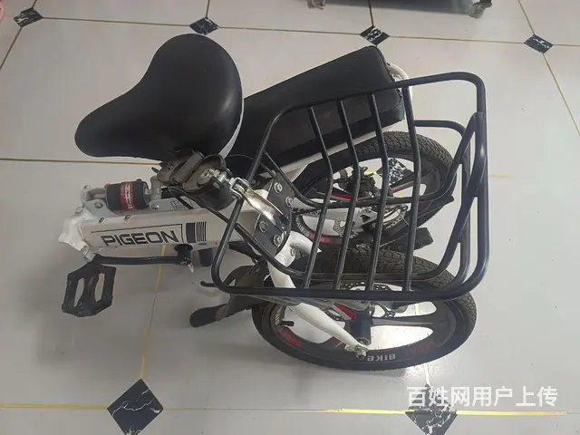 九五成新，飞鸽牌折叠自行车 - 图片 5