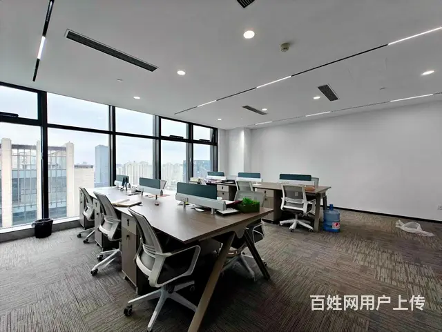 滨江甲级写字楼 企业总部办公室出租 挑高气派前台 双地铁口 - 图片 8