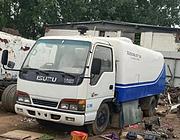 二手高压洗扫车多功能扫地车吸尘车二手扫路车交易市场