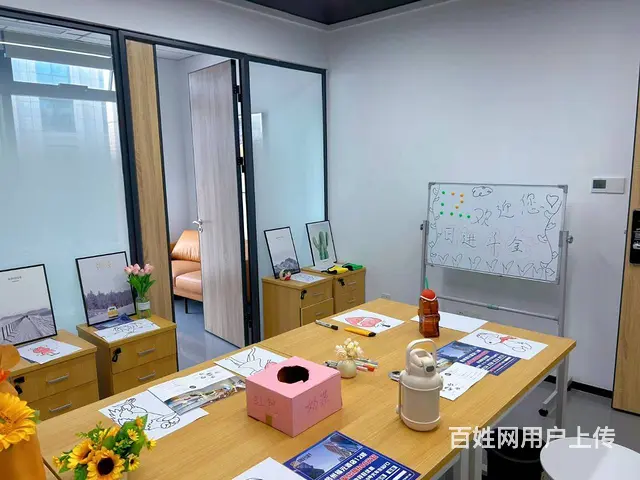 上城区东站全新精装办公室，配桌椅可做画室、直播间、自习室 - 图片 1