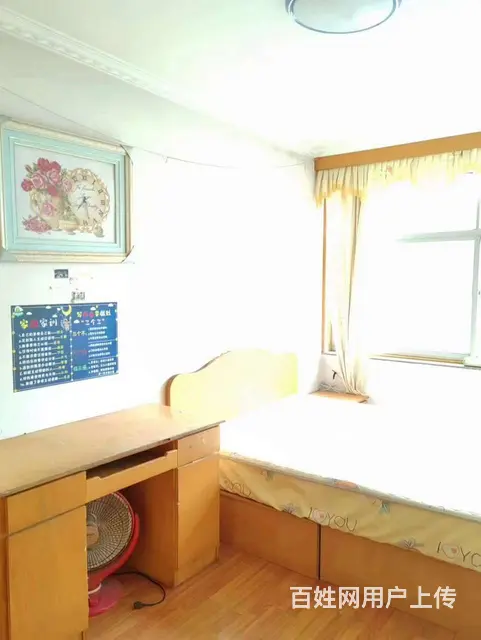 sz出租:龙泉小区，三楼，85平，三居室，有洗衣机，双气，带 - 图片 1