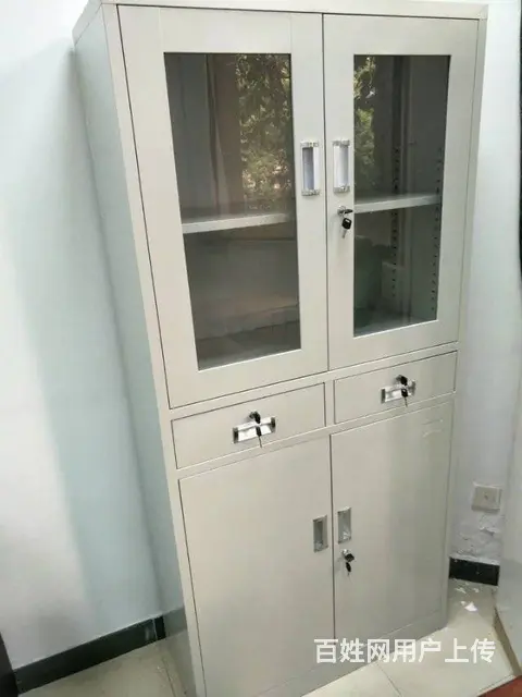 低价出售铁皮文件柜储物柜，老板桌员工桌会议桌空调等 - 图片 2