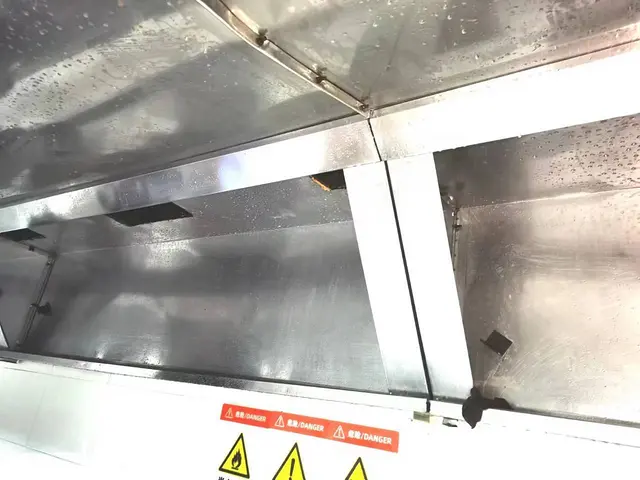 昆山锦溪美食城公共油烟管道清洗4008204072 - 图片 1