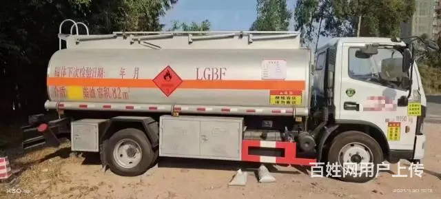 二手8吨油罐车加油车 - 图片 3