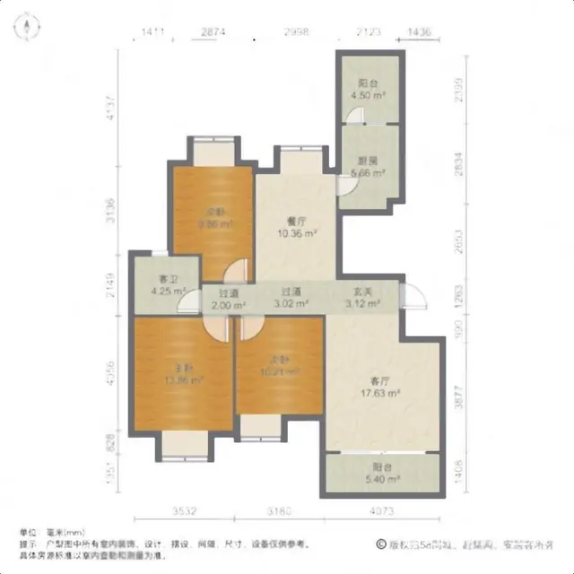 下沙江滨私房急售！120.27平精装修270.00万元多层 - 图片 4