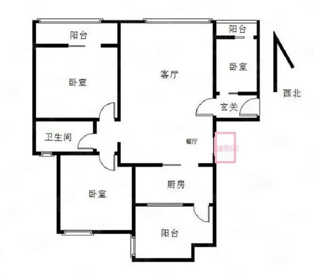 拱北关口 格力香樟 精品3房带3大阳台 家电齐全 拎包入住 - 图片 12