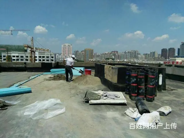 沈阳防水堵漏公司，楼顶伸缩缝漏雨，房檐反水维修 - 图片 8