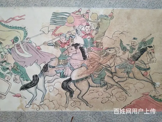 古画：岳飞抗金图 - 图片 3