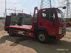 不超重蓝牌车挖机平板车 厂家直销质优价优