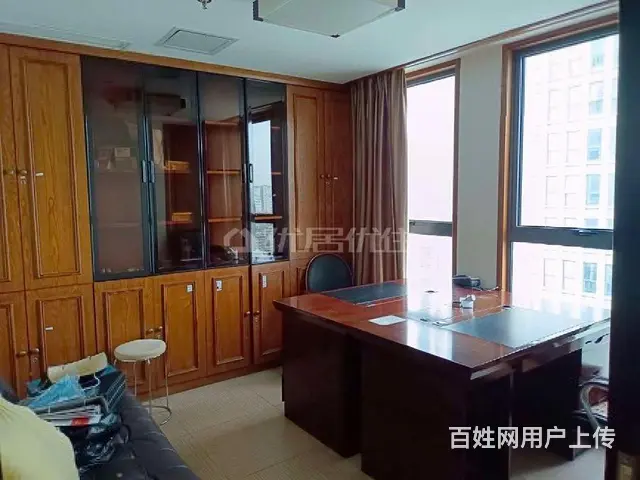 万达高层江景450平带办公家具直租 - 图片 6