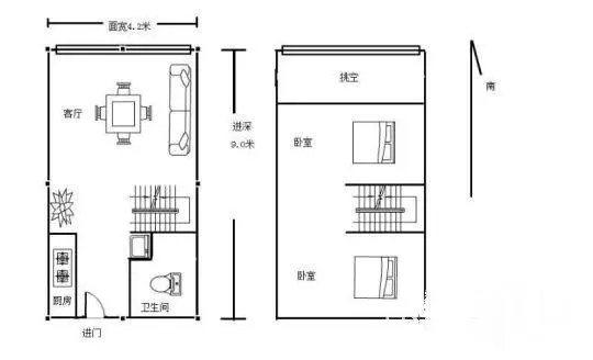 东方世贸城 精装修 loft 公寓 层高5.8米 - 图片 9