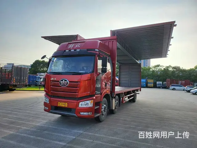 19年8月，解放J6P厢式货车低价转让 - 图片 4
