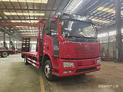 解放大柴180马力平板拖车 一条龙服务