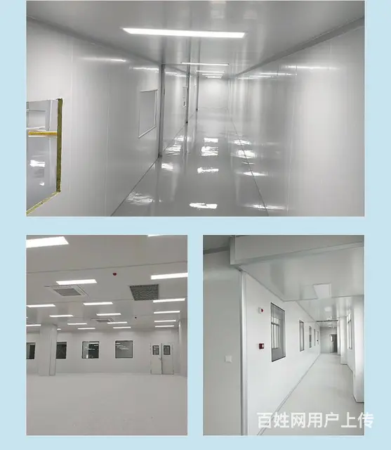 南通岩棉彩钢净化板隔墙 A级防火车间厂房装修 - 图片