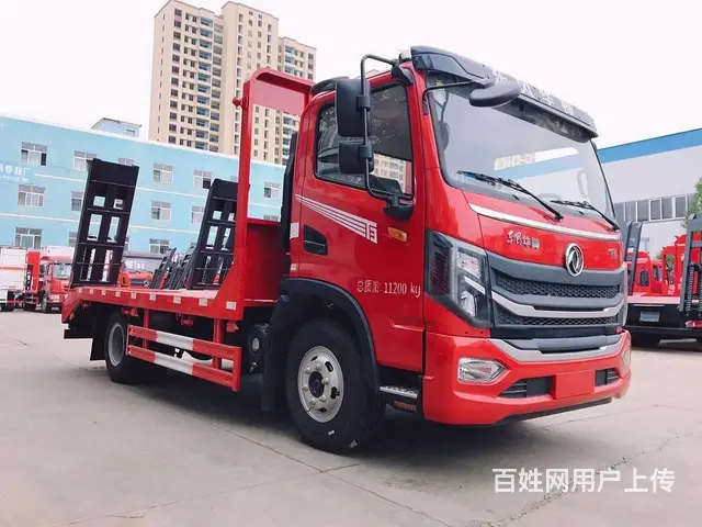 东风华神平板车　拉60 150挖掘机拖车 包上户 - 图片 7